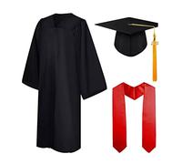 Toge Diplome Universitario Y Diplomado Con Sombrero Graduación Cap Y Gown Universitario Traje Adulto Escuela Secundaria Para Adultos Unisex, Traje Diplome Escuela Secundaria