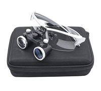 TOGEPP Lumpes binoculares quirúrgicos Vidrio óptico, lupas quirúrgicas, Lupa de Ojo Binocular, Distancia de Trabajo, 2. 5X 3.5X Lupa for cirugía Dental. (Color : C, Size : 3.5X)