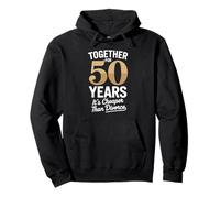 Together for 50 Years It's Cheaper Than Divorce Funny Sudadera con Capucha
