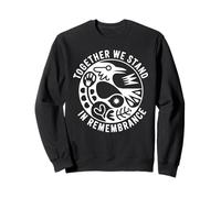 Together We Stand In Remembrance Unidad Pájaro Emblema Sudadera