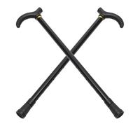 TOGEVAL 1 Juego Bastones Plegables Ajustables para Ancianos Unidades Bastón De Aluminio Ligero con Mango Ergonómico Antideslizante Soporte Resistente para Senderismo Viaje Y 2 Piezas