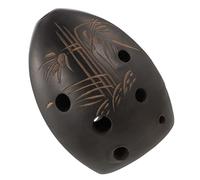 TOGEVAL 1 Ocarina De Cerámica Para Principiantes 8 Agujeros, Diseño Ergonómico y Sonido Preciso, Instrumento Musical Creativo Para Niños, Adecuado Para Aprendizaje y Práctica Musical