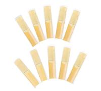 TOGEVAL 10 Piezas De Ligaduras Para Saxofón Tenor Boquilla De Saxofón De Tamaño 2 5 Punta Más Fina Suministros Compactos Para Saxofón.