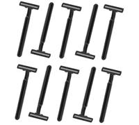 TOGEVAL 10 piezas Maquinillas Desechables Antideslizantes para Depilación Corporal Cuchillas Duraderas para Mujeres y Hombres Afeitadora Multiuso para Brazos Espalda y Rostro