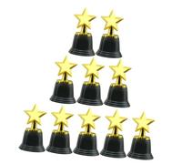TOGEVAL 10 piezas Mini de Estrella para Premios para Competencias Escolares Reconocimiento para Logros Infantiles Decoración y Recompensa