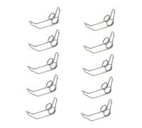 TOGEVAL 10 Piezas Resortes para Válvula de Agua de Reemplazos de Fáciles de Instalar y Limpiar Accesorios Portátiles para Instrumentos de Viento
