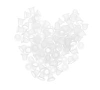 TOGEVAL 100 Piezas Copas de Silicona para Tinta Desechables Grande Kits para Maquillaje Permanente de y Pestañas Suministros para Pigmentos de