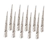 TOGEVAL 10piezas Horquilla De De Grulla Coreana Pinzas Metáliscas Huecas Para Mujer Joya Cabello Para Niñas Accesorios Cabello Para Mujeres Pinzas Decorativas Para Bodas Fiestas y Peinados