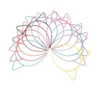 TOGEVAL 12 piezas Diademas Orejas Gato Colores Mezclados Diadema Ligera Plástico Cómoda Resistente para Niñas Mujeres Fiesta y Uso Diario