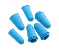 TOGEVAL 12 Piezas Unidades de Dedos de Silicona Flexibles y Resistentes Funda para Uñas y Arte de Uñas Reutilizables para Cuidado de Manos y Dedos