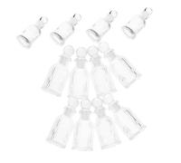 TOGEVAL 12piezas Botellas De Agua Transparentes Recipientes De Rellenables Para Líquidos Benditos Para Iglesias Bautizos y Ceremonias Cristianas