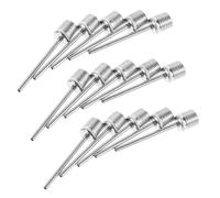 TOGEVAL 150 Agujas para Inflar Balones Deportivos de Acero Inoxidable Orificio Lateral, Adaptadores para Bomba de Aire, Compatibles Baloncesto, Fútbol y Voleibol, Paquete