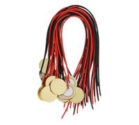 TOGEVAL 15piezas Discos Piezoeléctricos Para Guitarra De Sensores Acústicos Mejora Del Sonido Instalación Sencilla y Durabilidad Aumentada