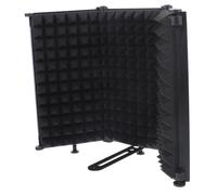 TOGEVAL 1juego Filtro Antiviento Para Micrófono Pantalla Acústica Para Grabación y Streaming Protección Eficaz Contra Ruido y Sonido De Viento Diseño Plegable y Portátil Accesorio De