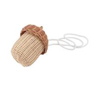 TOGEVAL 1pieza Bolso Bandolera Infantil De Ratán Mini Accesorio Fotográfico Creativo para Niño Niña Diseño Simple y Ligero para Sesiones De Fotos y Uso Diario