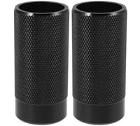 TOGEVAL 2 Clavijas Portátiles de Aleación de Aluminio Antideslizantes para Bicicleta Plegable, Clavijas Resistentes al Desgaste para Ejes Traseros, Accesorios Multiusos para Ciclismo