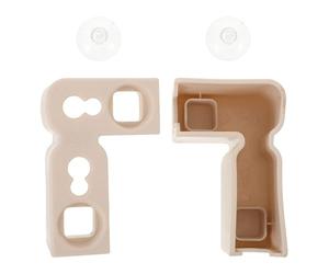 TOGEVAL 2 Juegos Playpen Fittings con Ventosas Conectores para Valla de Compatibles con Diversas Marcas Accesorios para Cercado Infantil y Mascotas