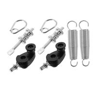 TOGEVAL 2 Pedales De Percusión Resorte Metálico Para Batería Jazz y Rack, Accesorios Para Pedal De Bombo, Tensor De Pedal Acción Suave y Precisa Para Músicos Profesionales