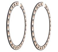 TOGEVAL 2 Piezas Accesorios Decorativos Para Guitarra Incrustación De Boca De Guitarra De Madera Embellecimiento De Sonido De Decoración De Borde De Boca De Uso Para Conciertos De