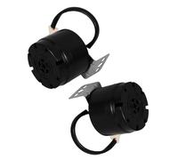 TOGEVAL 2 Piezas Alarma de Zumbador para Marcha Atrás de Vehículo Sonido Potente de Alta Decibel para Camión y Maquinaria Resistente Ambientes Extremos