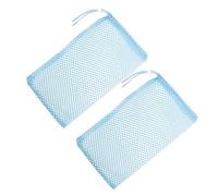 TOGEVAL 2 Piezas bolsa de almacenamiento de zapatos de ballet bolso de baile para niñas gama de zapatos de ballet para niñas Sky-blue