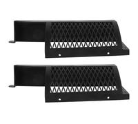 TOGEVAL 2 Piezas Caja Recogepelotas para Futbolín Accesorio Resistente de Plástico Negro con Profesional para Mesa de Fútbol para Familiares y Fiestas Repuesto Funcional para