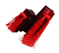 TOGEVAL 2 Piezas Clappers Allegro Chinos de Bambú para Instrumentos Tradicionales Seguros para Principiantes y de Habilidades de Comunicación