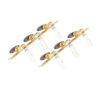 TOGEVAL 2 piezas Clavijas de Afinación Guitarra Clásica Cabezales Mecánicos Duraderos y Fáciles de Instalar y Ajustar para Cuerda Guitarra Estable