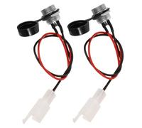 TOGEVAL 2 Piezas Conector de Carga para Scooter Eléctrico Compatible con Motos de Reemplazar Accesorios Prácticos y Resistentes para Cargadores de Mini Motocicletas