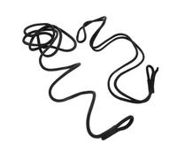 TOGEVAL 2 Piezas Cuerda de Amarre Marina Negra para Yate Cuerda de Seguridad Anticolisión Resistente para Muelle Accesorios Náuticos