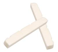 TOGEVAL 2 Piezas De Tuercas Para Cuerdas De Guitarra Reemplazo De Puente De Guitarra De Hueso De Buey Para Accesorios De Guitarra De Bajo Eléctrico