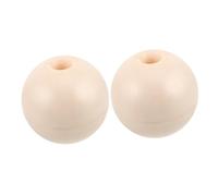 TOGEVAL 2 Piezas Foam Floating Balls High Visibility Fishing Net Flotation Buoys For Deep Water Trail Markers Dock Kayak Boats