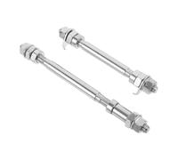 TOGEVAL 2 Piezas Kit de Ejes para Bicicleta de Montaña Eje Delantero y Trasero Rápido Recambio Resistente para Reparación y Mantenimiento Fácil Instalación Diseño Preciso para Mayor