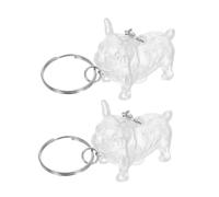 TOGEVAL 2 Piezas Pet Hair Container Dog Hair Memorial Box Keychain Portable Keepsake Capsule For Secure Storage and Display