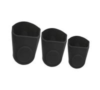 TOGEVAL 2 piezas Protectores para Boquilla de Saxofón Negro Cubierta Protectora Duradera para Saxo Tenor y Barítono Accesorio Profesional para Instrumentos de Viento
