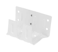 TOGEVAL 2 Piezas Soportes Blancos para Persianas Venecianas de Soporte Central para Riel de Ventana Brackets Mini para Instalación de Estores y Cortinas Accesorios para Persianas Ventana