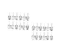 TOGEVAL 2 Series Tubos De Brillo Labial Transparente Hexagonales Mini Vacíos Y Recargables Para Diy Compacto Para Maquillaje Y Accesorios Cosméticos Para Labios 12 Piezas*2