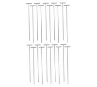 TOGEVAL 20 Piezas Barras de Hierro para Puerta de Barras para Entrada Unidireccional Trampa para y Aves Resistentes para Jaulas y Exteriores