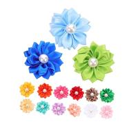 TOGEVAL 20 Piezas De Collar De Perro con Flores, Lazos para El, Lazos para El Pelo De Perro, Lazos para El con Flores, Lazos para El Pelo De Cachorro Portátiles, Lazos Delicados para El