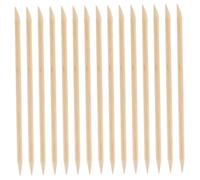 TOGEVAL 200 piezas Palitos de Madera para Cutículas Doble Cara Herramienta Multifuncional para Manicura y Pedicura Limpiador de Uñas Portátil para Uso Doméstico y Profesional