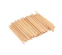 TOGEVAL 200 piezas Palitos Madera para Uñas Empujador de Cutículas y Removedor de Durezas Herramienta Multifuncional para Manicura y Pedicura Profesional