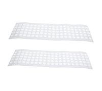 TOGEVAL 200piezas Láminas De Abs Para Kazoo Diafragmas Para Flauta Reemplazo Fácil Perfectos Para Kazoo