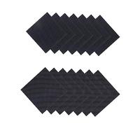 TOGEVAL 20piezas Almohadillas De Talón Antideslizantes De Goma Resistentes Al Desgaste Para Zapatos Pegatinas De No Deslizante