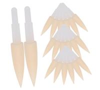 TOGEVAL 20piezas Puntas De Esponja Para Caligrafía Reemplazo De Cabezas Para De Caligrafía Accesorios Para Escritura y Dibujo Material De Esponja y Moderna