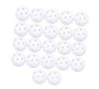 TOGEVAL 22 Piezas Bolas de Plástico para Práctica Interior y Exterior Oficial Color Rosa Duraderas y Equilibradas para Entrenamiento de Golf