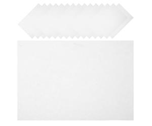TOGEVAL 24 Piezas Material para Coser de Tela No Tejida Adhesivo Lado, Distribución Uniforme de Pegamento, Adecuado para Detalles de Prendas y Desarrollo de Muestras