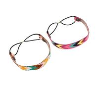 TOGEVAL 2piezas Diadema Absorbente De Sudor Botones Para Banda De Pelo Deportiva Para Mujeres Para Yoga y Correr