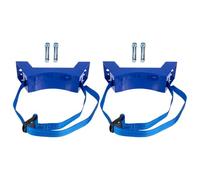 TOGEVAL 2piezas Soporte para Botellas de Gas Resistente y Duradero Montaje Pared con Estabilidad y Ahorro de Espacio para Cilindros de Propano Hidrógeno y Oxígeno de Azul