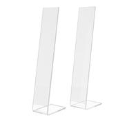 TOGEVAL 2piezas Soporte Para Horquillas De Pelo Expositor De Accesorios Cabello Organizador De Diseño Transparente Para y Mostrar Horquillas y El