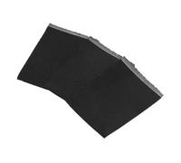 TOGEVAL 3 Fundas Violín de Piel de Carnero Negro, Accesorio Profesional para Violinistas, Cómodo Agarre y Prevención de Errores Rendimiento